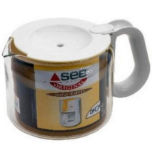 Verseuse+couvercle blanc 15 tasses cafetière Simply invents