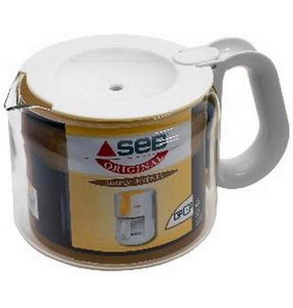 Verseuse+couvercle blanc 15 tasses cafetière Simply invents