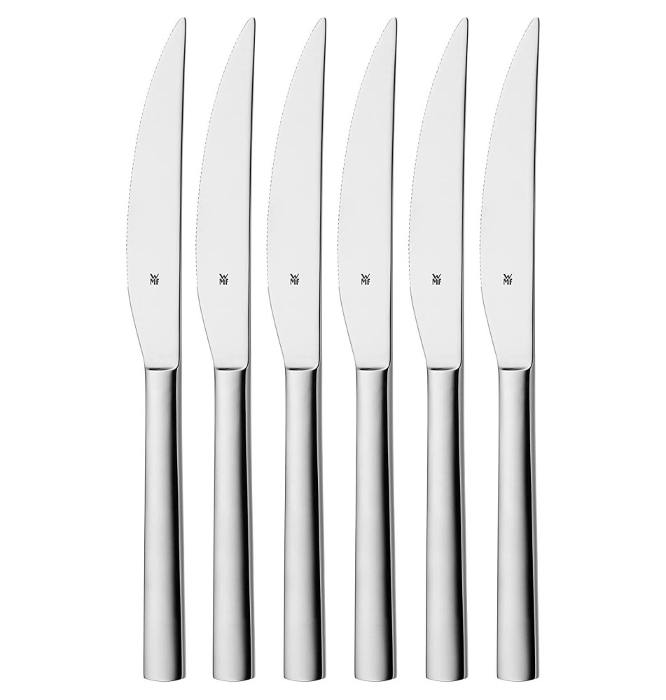 Set 6 Couteaux à Steak NUOVA 23cl Cromargan