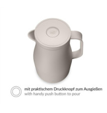 Pichet isotherme ECONSCIOUS, 1 litre, beige