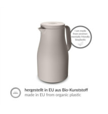 Pichet isotherme ECONSCIOUS, 1 litre, beige