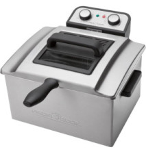 Double Friteuse 5L 3000W professionnelle PC-FR 1038 usage non-intensif