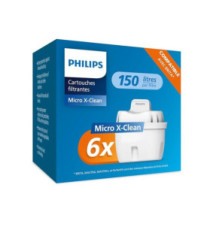 Pack 6 Cartouches Filtrantes Micro X-clean Compatible Brita