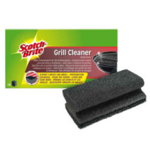 Eponge Spéciale de nettoyage pour grille de barbecue Noir
