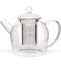Théière Minuet Santee Verre et Filtre INOX 1.2L