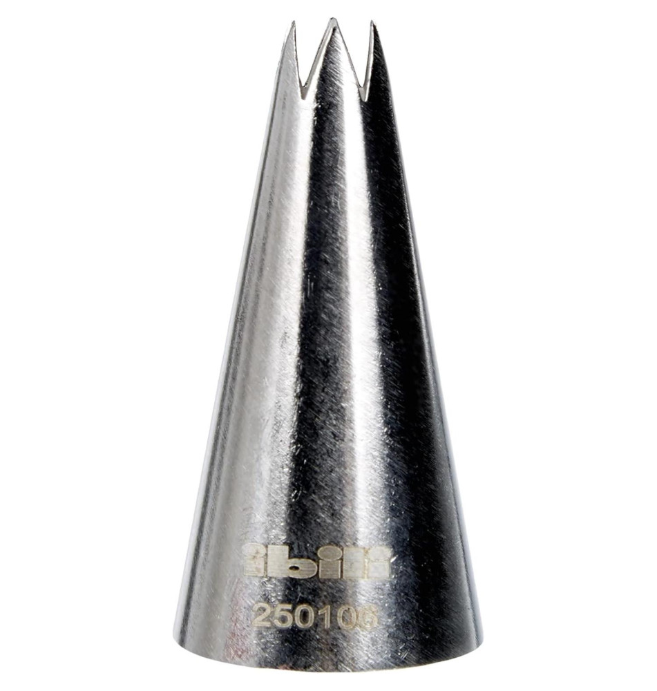 Douille de pâtisserie forme d'étoile 6 mm