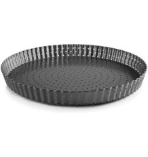 Moule à tarte dentelé et perforé D 20 cm