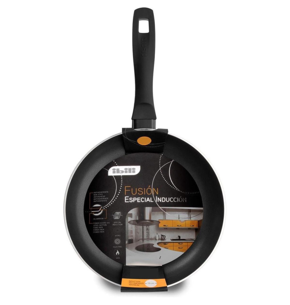 Poêle Fusion 24 cm Aluminium Antiadhésif Compatible Induction