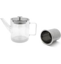 Théière San Remo 1,0 l verre double paroi