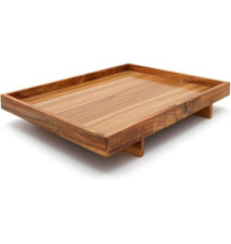 Plateau Wazuka Acacia 40x30x6cm