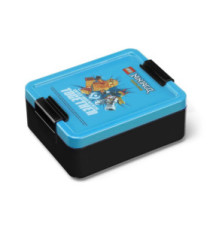 Boîte à goûter LUNCH BOX NINJAGO, bleu/noir