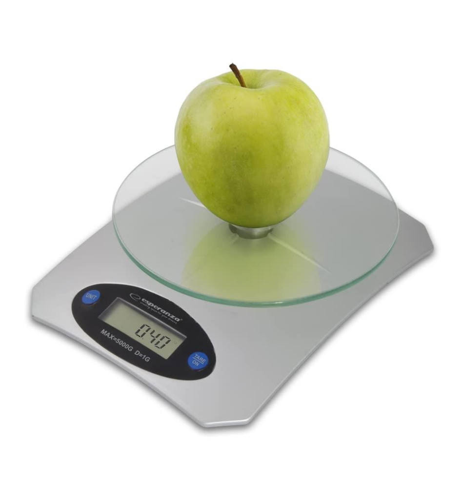 Balance de Cuisine AVOCADO EKS006 Electronic Rectangle 5Kg par 1g